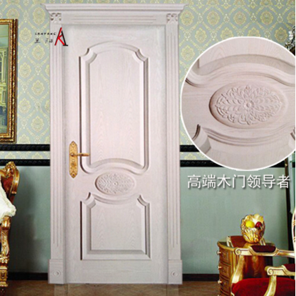 蘭陽(yáng)高檔實(shí)木復(fù)合門(mén)高端裝修用門(mén)烤漆木門(mén)品牌實(shí)木門(mén)LY-050