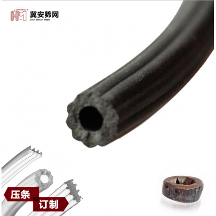 鋁合金紗窗壓條定制 窗紗壓條金剛網紗窗壓條 紗窗膠條