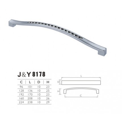 廠家直銷 柜門拉手 抽屜拉手 J&Y8178拉手