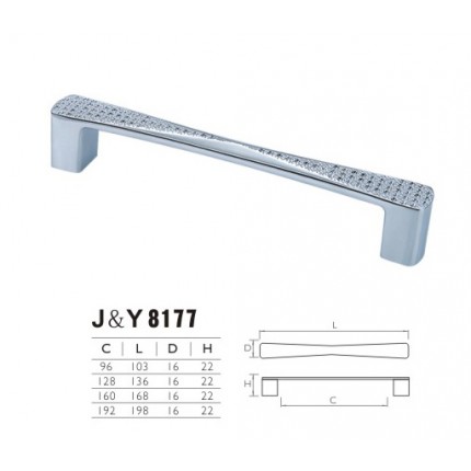 廠家直銷 柜門拉手 抽屜拉手 J&Y8177拉手