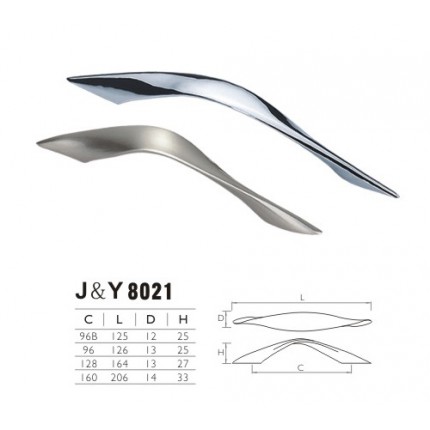 廠家直銷 柜門拉手 抽屜拉手 J&Y8021拉手