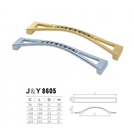 廠家直銷 柜門拉手 抽屜拉手 J&Y8605拉手