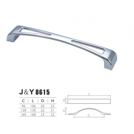 廠家直銷 柜門拉手 抽屜拉手 J&Y8615拉手