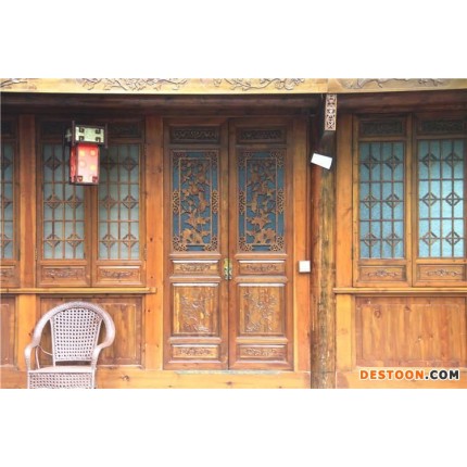 柏森家居   門窗   仿古門窗、金絲楠木家具、中式家具廠家、四川木屋廠家、仿古建筑廠家