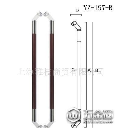 供應(yīng)柏圖YZ-197豪華拉手 玻璃門(mén)
