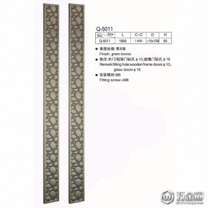 青古銅拉手 玻璃門(mén)把手 仿古拉手 典雅大門(mén)把手 Q-5011