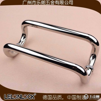 樂朗RPH-08不銹鋼防銹玻璃門大拉手 酒店門用拉手衛(wèi)浴五金配件