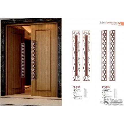 供應(yīng)柏圖PT-1024酒店五金 玻璃門拉手