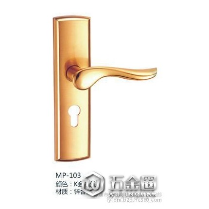 2015新款鎖具 特價(jià)銷售 廠家批發(fā)室內(nèi)門鎖 鋁合金槍金執(zhí)手門鎖（K金拉絲）機(jī)械性能 彈子插芯門鎖