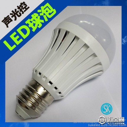 蘇科 聲控LED燈球泡 led智能節(jié)能燈聲光控感應(yīng)開(kāi)關(guān)燈頭 聲音延時(shí)智能感應(yīng)燈座 廠家高質(zhì)量led燈批發(fā)新款led室內(nèi)燈