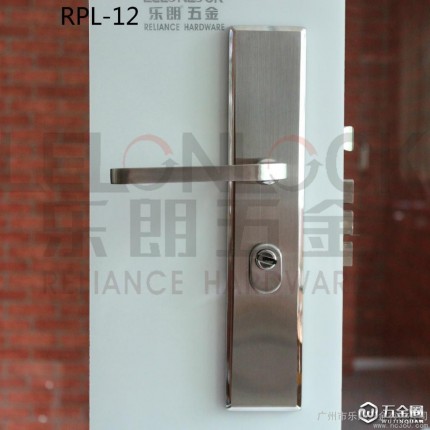 供應(yīng)LELONLOCK樂(lè)朗RXL-01-06不銹鋼304入戶門防盜門鎖 室內(nèi)門鎖 工程房門鎖批發(fā)