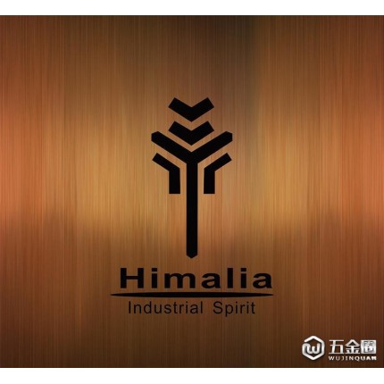 Himalia 304不銹鋼PVD金 玫瑰金方形把手門鎖房門鎖分體門鎖室內(nèi)