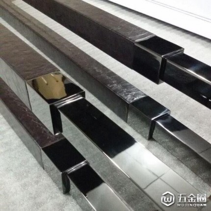 酉金玻璃門(mén)不銹鋼拉手黑鈦金皮革把手木門(mén)仿古扶手歐式大門(mén)大拉手