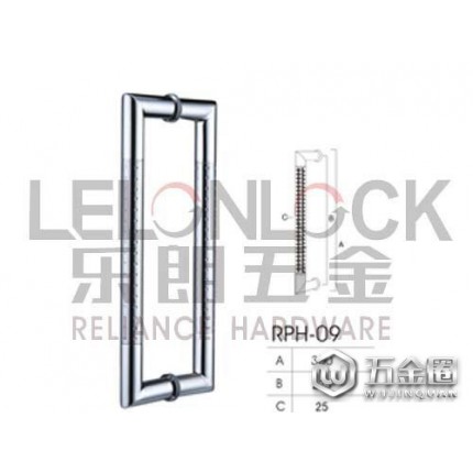 LELONLOCK樂(lè)朗直銷(xiāo)不銹鋼304大門(mén)拉手 豪華玻璃門(mén)拉手 玻璃門(mén)拉手 優(yōu)質(zhì)玻璃門(mén)大拉手304材質(zhì)可定做