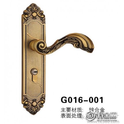 【今日特價(jià)】G016-001執(zhí)手門鎖  歐式復(fù)古室內(nèi)門鎖 廠家批發(fā) 鋅合金門鎖（黃古銅）