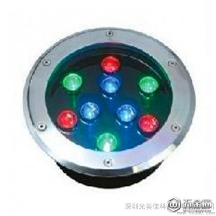 供應(yīng)地埋燈 9W地埋燈 LED埋地?zé)?LED地埋燈廠家 室外燈具 rgb地埋燈燈