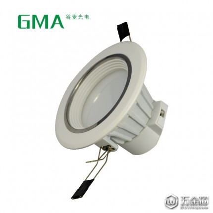 供應東莞燈具批發(fā)LED筒燈防眩筒燈10W工程燈 乳白室內燈具