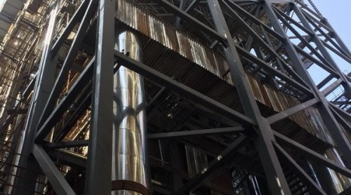 寶塔石化動力站1號鍋爐點火成功