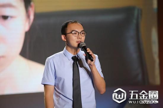 峽論壇十年故事匯講述者曾冠穎。（中國臺(tái)灣網(wǎng) 袁楚 攝）