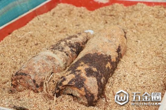 待銷毀的爆炸物