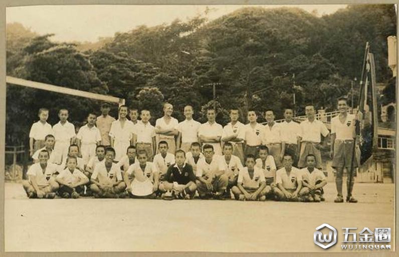 (圖為上世紀(jì)40年代日本一球隊合影)