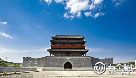 傳統(tǒng)中軸線南起點永定門（圖片來自網(wǎng)絡）
