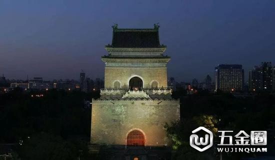 傳統(tǒng)中軸線最北端鐘樓（圖片來自網(wǎng)絡）