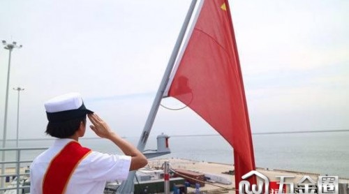 95后妹子遼寧艦上當信號兵：最初常常在上面迷路