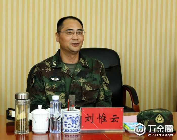 劉惟云大校 黃山學(xué)院官網(wǎng) 圖