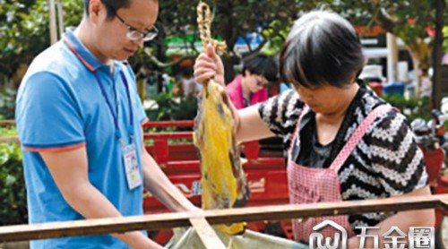 疑似染色！昆明查封2585公斤牛干巴，官方稱已抽樣送檢