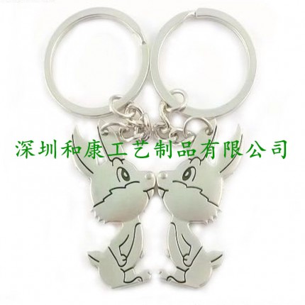深圳哪里有卡通串串鑰匙扣定制 情侶可愛動物鑰匙扣掛件專業(yè)廠家