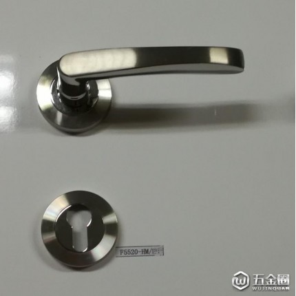 RAFES/來福時F5520 不銹鋼門鎖 精鑄不銹鋼304分體門鎖執(zhí)手 室內(nèi)進戶鎖插芯木門用鎖把手室內(nèi)門鎖