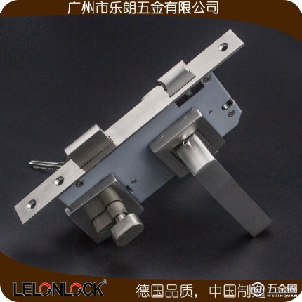 室內(nèi)門執(zhí)手鎖 分體鎖不銹鋼304實心把手分體鎖樂朗RLH-38+RML-07+RCR-01 室內(nèi)門鎖執(zhí)手鎖
