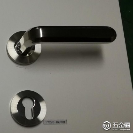 RAFES/來福時F7220 廣州不銹鋼門鎖 精鑄不銹鋼304分體門鎖執(zhí)手 室內(nèi)進戶鎖插芯木門用鎖把手室內(nèi)門鎖