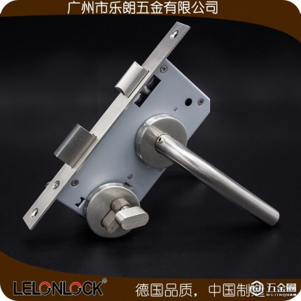 門鎖配件批發(fā) 不銹鋼彎管門把手室內(nèi)門鎖執(zhí)手分體鎖鎖體鎖芯廠家供應RTH-02+RML-13+RCR-01