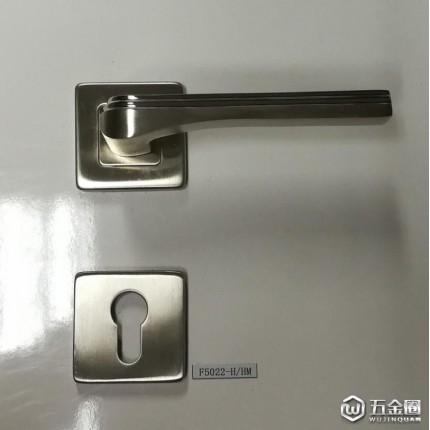 RAFES/來福時F5022 不銹鋼門鎖 精鑄不銹鋼304分體門鎖執(zhí)手 室內(nèi)進戶鎖插芯木門用鎖把手室內(nèi)門鎖
