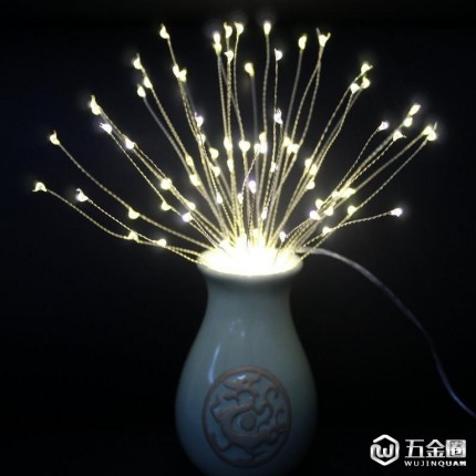 LED銅線燈串  **造型銅線燈串 室內(nèi)外裝飾銅線燈 銅線**燈