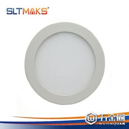 SLTMAKS/紅富照明 LED12W圓形平板燈面板燈室內(nèi)照明辦公照明商業(yè)照明超長壽命質(zhì)保2年
