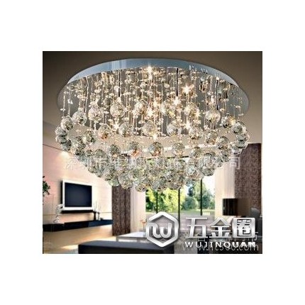 供應(yīng)LED 室內(nèi)吊 燈燈飾 客廳吸頂燈現(xiàn)代水晶燈球形 低價(jià)批發(fā) 廠家直銷