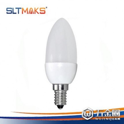 SLTMAKS STB-006A led6W蠟燭燈 led球泡燈 led尖泡燈 led節(jié)能燈 led室內(nèi)照明 廠家直銷