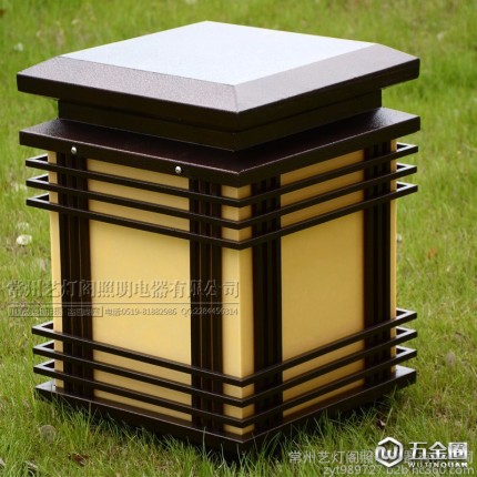 藝燈閣照明電器柱頭燈圍墻柱燈花園別墅門柱燈室外防水led墻頭燈小區(qū)路燈庭院燈院墻燈現(xiàn)貨供應(yīng)送led光源
