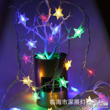 led裝飾燈ins網(wǎng)紅星星燈背景燈婚禮滿天星燈串室內(nèi)裝飾燈