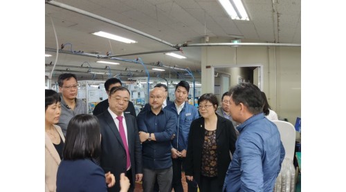 中國五金制品協(xié)會代表團赴韓國鎖具行業(yè)考察行第一站
