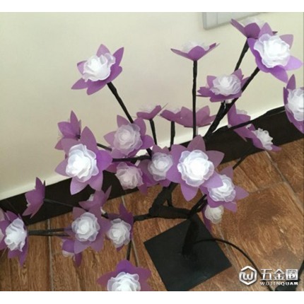 仿真花樹燈裝飾燈 LED景觀樹仿真樹燈裝飾樹燈室內(nèi)外裝飾燈樹