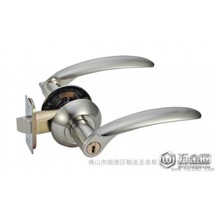 供應(yīng)室內(nèi)門鎖，南特三桿執(zhí)手門鎖SG0902SN/NP，浴室門鎖，平開門鎖