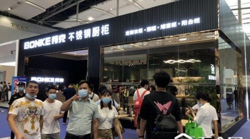 廣州建博會(huì)首日丨邦克不銹鋼全屋定制展現(xiàn)強(qiáng)大招商吸引力